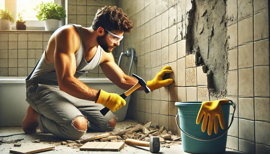 How to Safely Remove Old Tiles Without Damaging the Wall - In GB